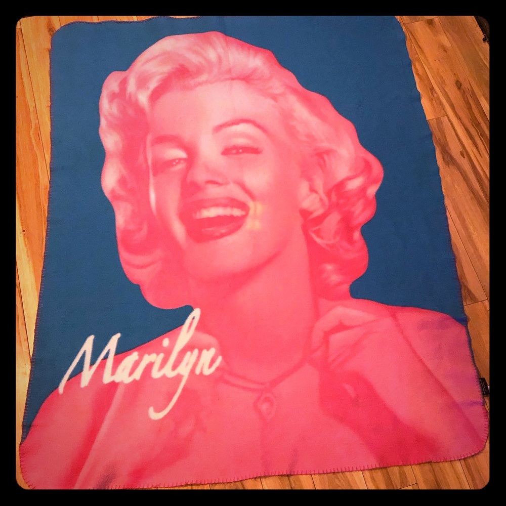 Marilyn Monroe fleece blanket - Picture 1 of 1